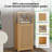 41 Inch Multi-scene Use Large Capacity Single Door Locker With One Shelf