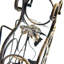 Camelot 32 Bottle Floor Wine Bottle Rack in Black