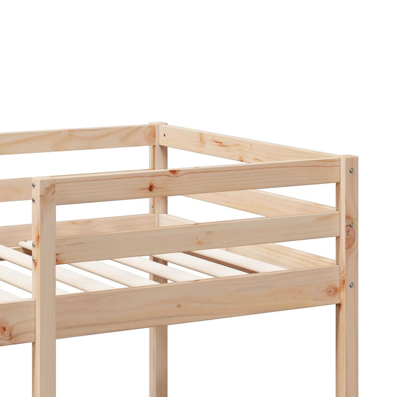 Sherbrooke High Sleepers with Trundle Included, Natural, 80 x 200 cm