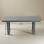 Ensemble de salle à manger d'extérieur 5 pièces, table de patio rectangulaire avec trou pour parasol et 4 chaises sans accoudoirs-419793297