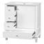 Meuble-lavabo moderne de 30 pouces avec lavabo en céramique intégré Dockmere-123817900