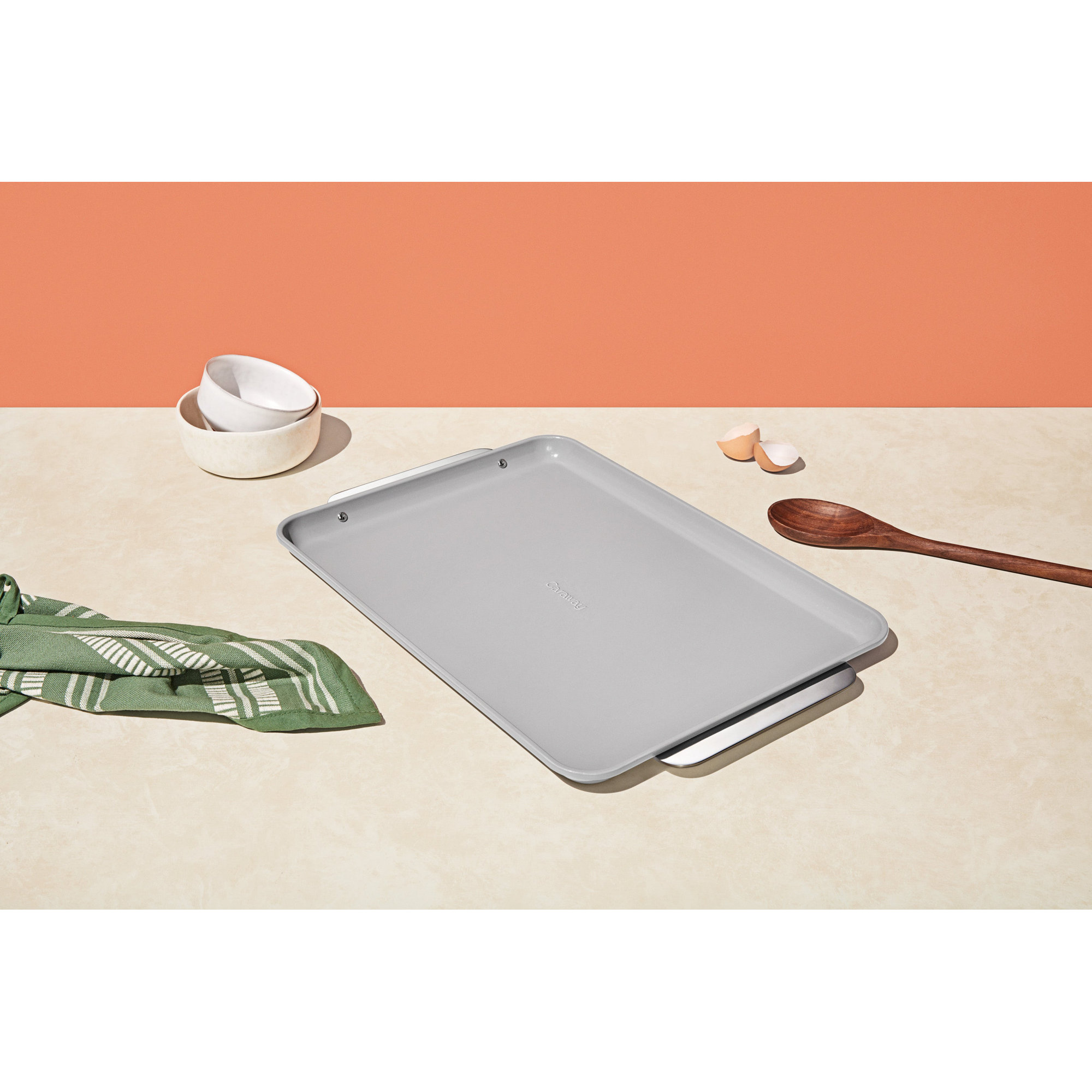 Caraway Nonstick Ceramic Large Baking Sheet, Gray