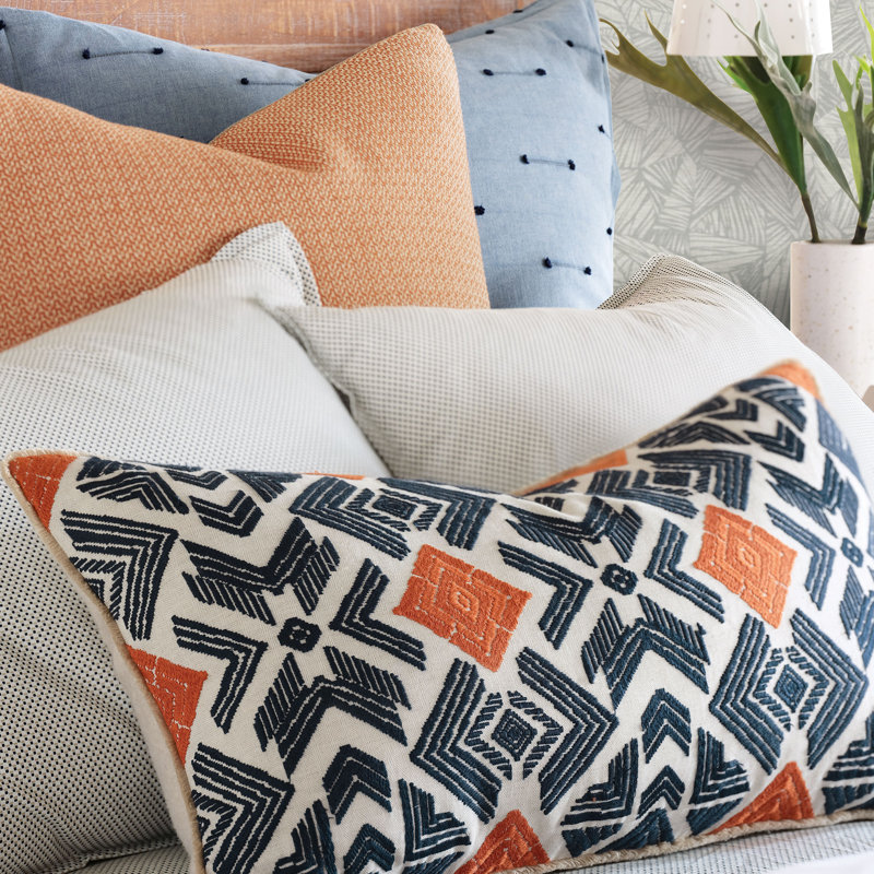 Lodi Lumbar Pillow Cover & Insert, 15"H x 26"W