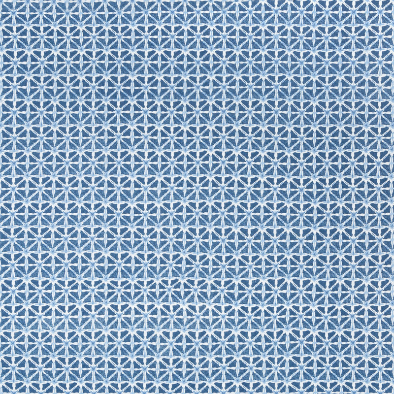 Avondale Sylvan 100% Linen Fabric, Navy
