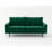 70" Velvet Round Arm Sofa-607401295