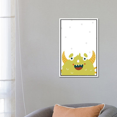 Little Monsters Green by Pixy Paper - Gallery-Wrapped Canvas Giclée on Canvas