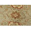 Tapis beige / brun en laine noué à la main de conception unique 9 pi x 12 pi 6 po