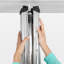 Corde à linge d'extérieur Brabantia, 164 pieds (50 mètres), 3 bras, avec tube en béton