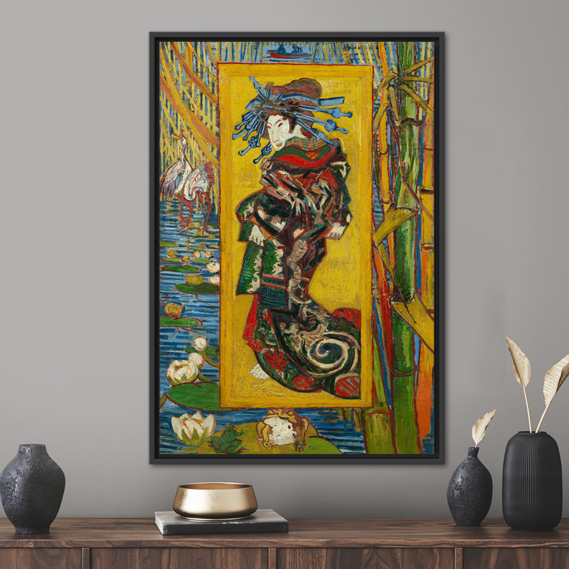 Print on Canvas, Framed Print without Mat, 60 cm H x 90 cm W, Black