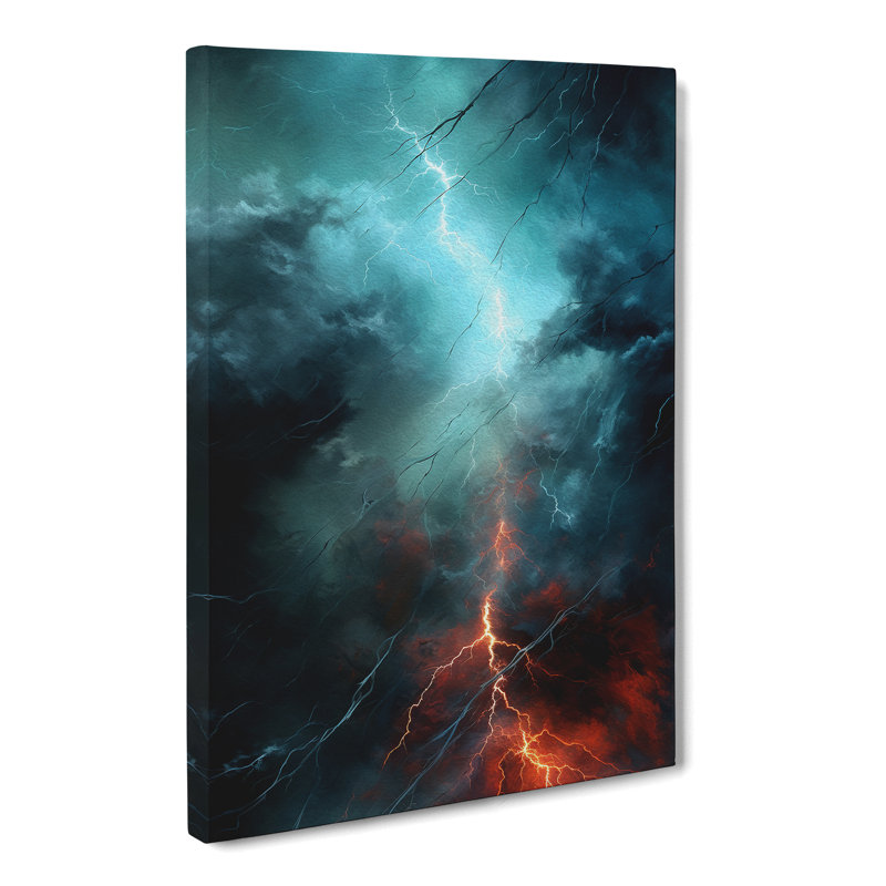 Thunderstorm - No Frame Print, 60cm H x 40cm W x 3cm D