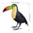 Toucan Decor 14"