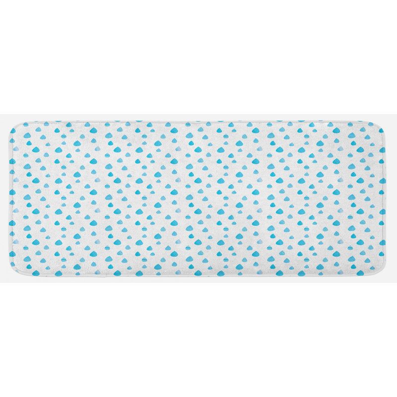 Modern & Contemporary Polyester Kitchen Mat