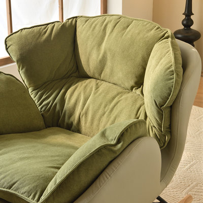 Chaise berçante décontractée simple et moderne