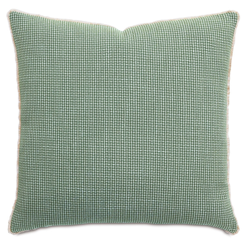 Casa Guava Crosshatch Euro Sham