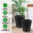 16 in Tall Diamond Planters Set of 2, Self Watering Planters with Water Level Monitor, Flower Pots Outdoor and Indoor for Patio, Porch, Living Room, Home Office-247694125