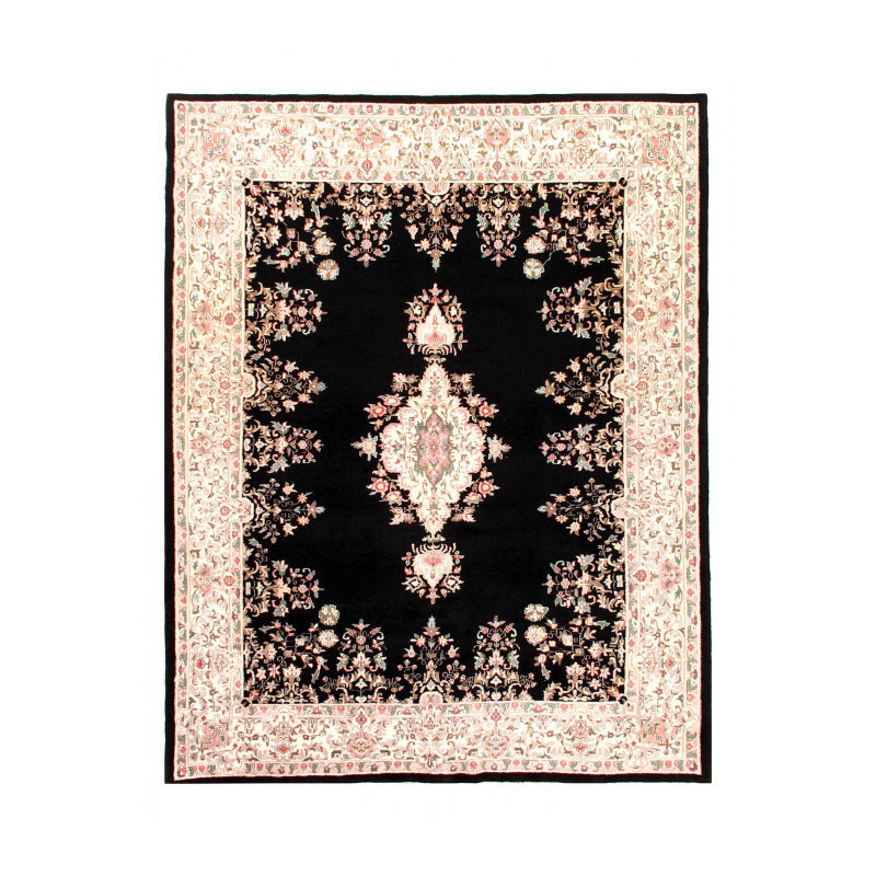 Fine Hand knotted Persian Kerman design 7'7'' X 9'8''
