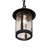 1 - Light Old Wrought Iron Pendant