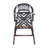 Aluminum Woven Bistro Barstool