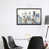 Toile avec cadre noir