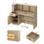 Bureau de réception avec lumières DEL, support d'affichage double couche, tiroir de table de réception en L avec serrure-1740154304-1722814936