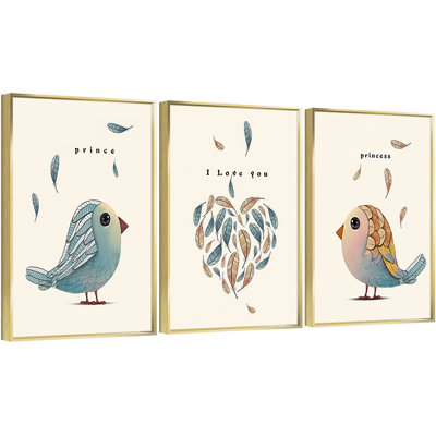 " Bird " 3 - Pieces