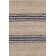 Jute Ticking Indigo Handwoven Rug