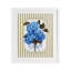 «Blue Hydrangea Blossom Bow», reproduction encadrée sous verre, conception par Adonna Ebrahimi-1723717774-1723717775