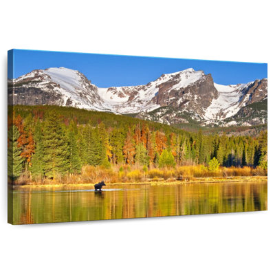 Moose Alvord Lake, Lakeside Moutains