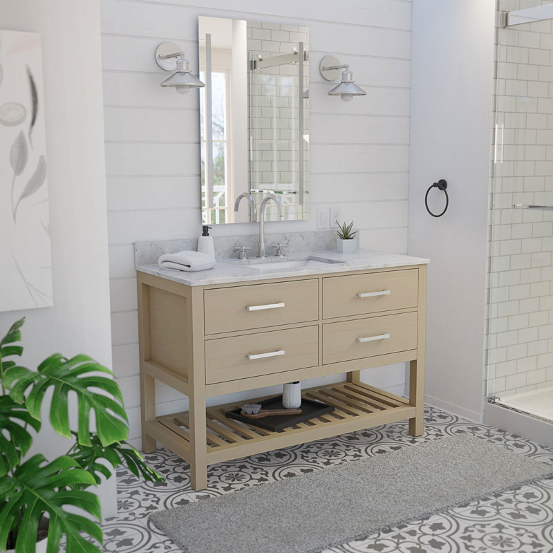 48" Single Bathroom Vanity Set, Light Sage