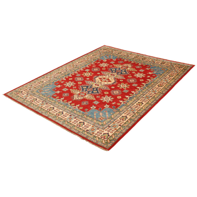 Tapis rouge foncé Finest Ghazni 8 pi 2 po x 9 pi 10 po