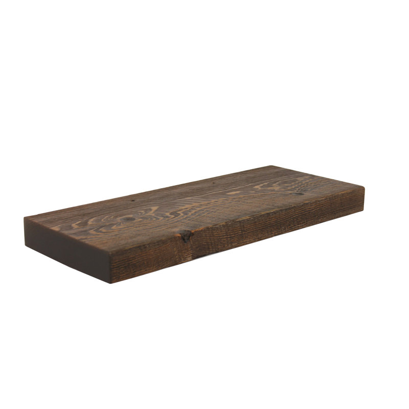 Devyn Pine, 2" H x 24" W x 10" D, Medium Brown