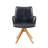 Genuine Leather Swivel Home Office Desk Chair-994564466