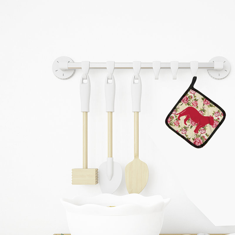 Cuisinier poignée roses shabbys de la caroline de trésors Tiger, Rose