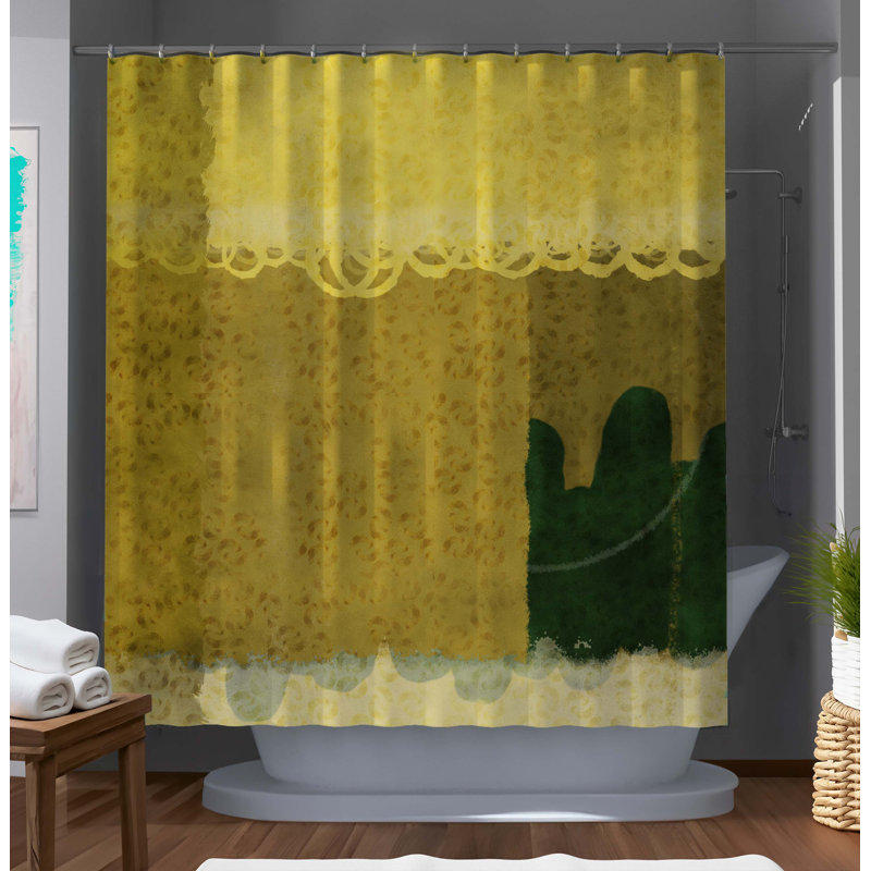Subtle Logical Shower Curtain