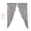 Paire de rideaux semi-transparents avec passe-tringle Braynon-1043569835