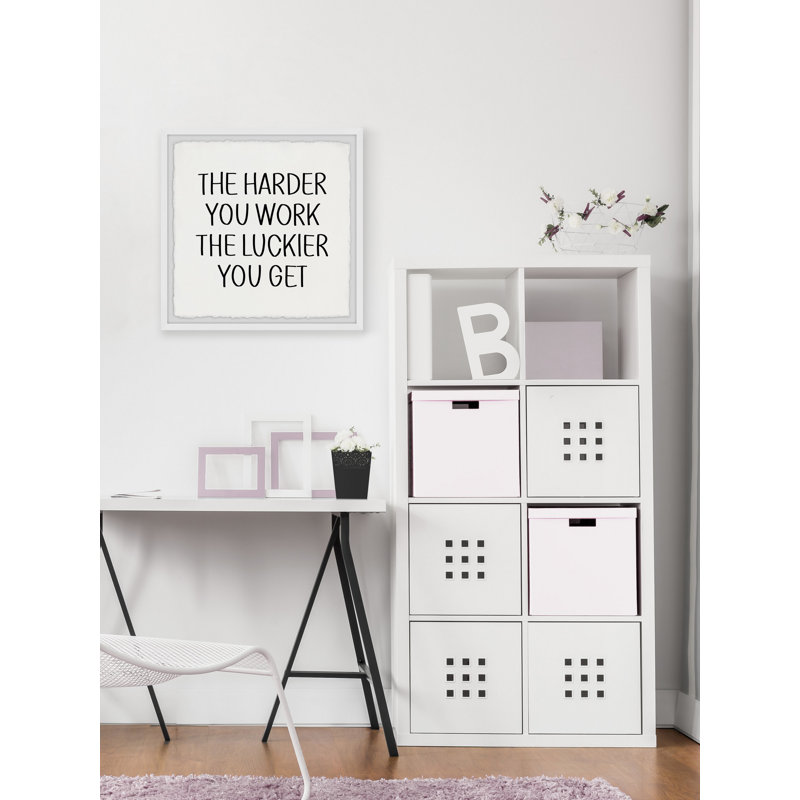 Cornwall The Harder You Work II - Single Picture Frame Print, 61cm H x 61cm W