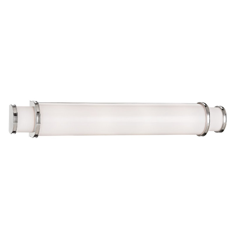 Malcolm Dimmable LED Bath Bar, Polished Nickel