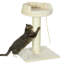 83cm Cat Tree Tower with Scratching Post Kitten Bed Toy Cream