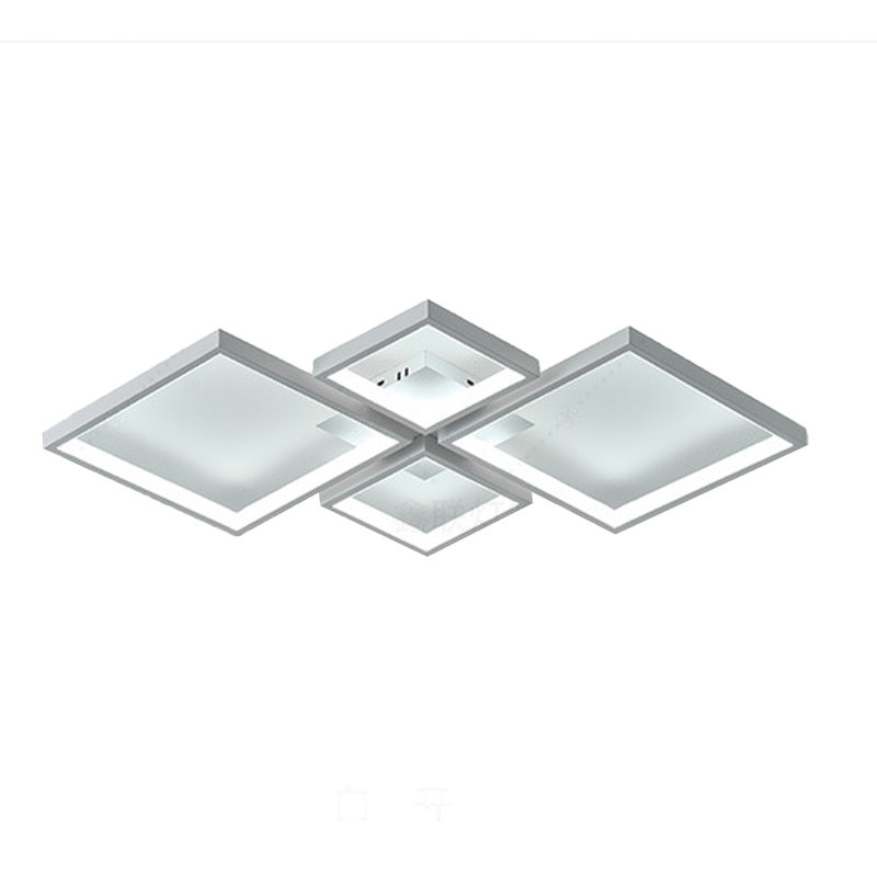 1 - Light Chandelier, White