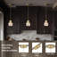 Luminaire suspendu albâtre laiton luxueux