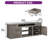 70"W Farmhouse TV Stand for TVs up to 80" with Power Outlet-665242898-660361084