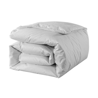 Ruffled Edge Microfiber Down Alternative Blanket
