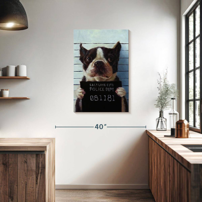 Ketti Mug Shot, H 36 po x l 24 po