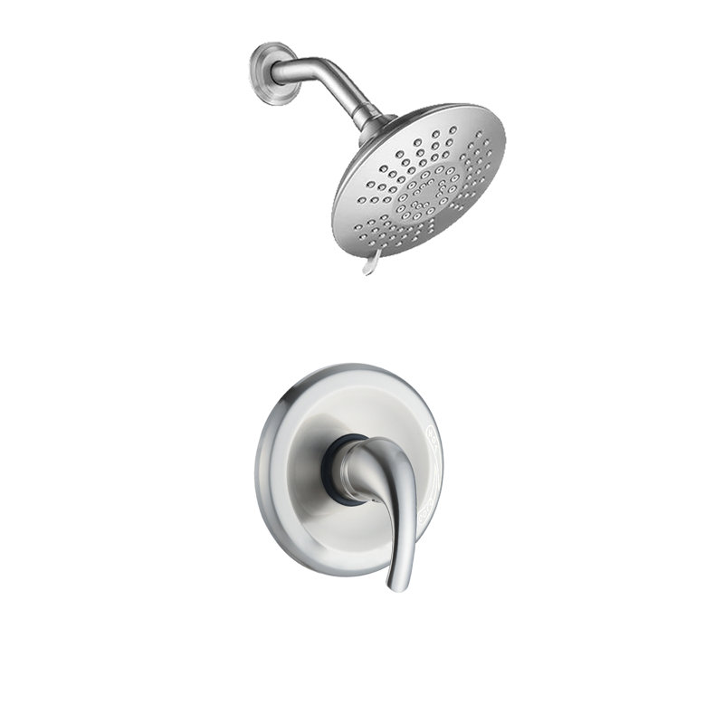 Devlin All-In-One Kit with Rough in-Valve, Brushed Nickel
