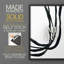 Onyx Ribbon I-Premium, impression encadrée - prête à être accrochée - aucun clou requis - aucun clou requis-1701991765-1701991763