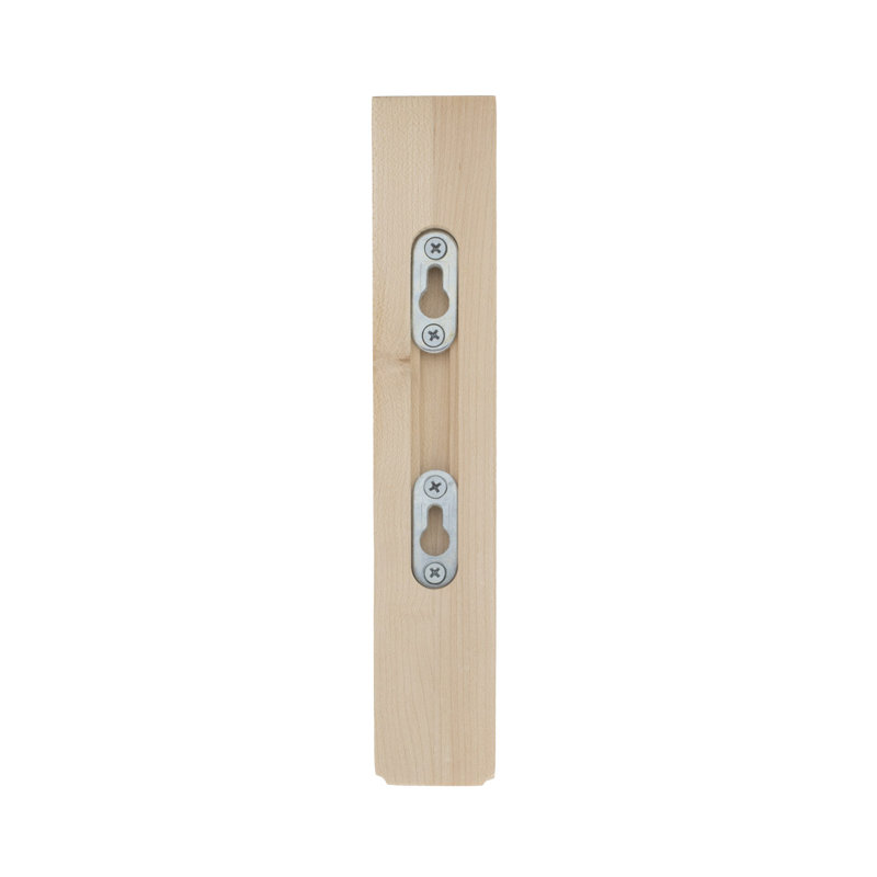 10 in x 1-7/8 in x 7 in Unfinished Small Solid Traditional Plain Wood Bracket Corbel, Hard Maple