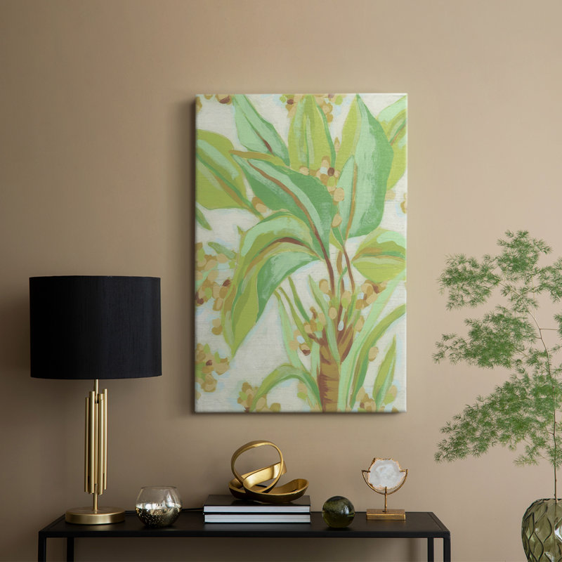 Fresque Island Leaf Fresco II, H 27 po x l 18 po