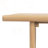 Rectangular Outdoor Buffet & Console Table in Light Teak Wood