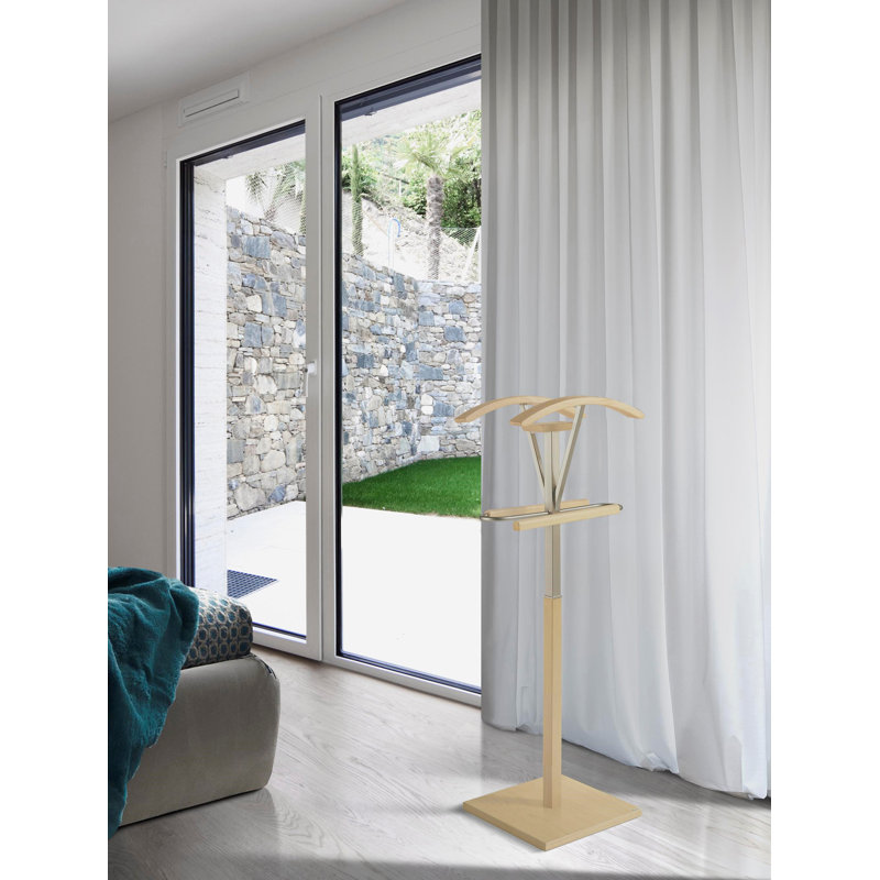 Freestanding Valet Stand, Natural