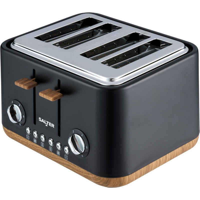 Salter 4 Slice Toronto Toaster, Black